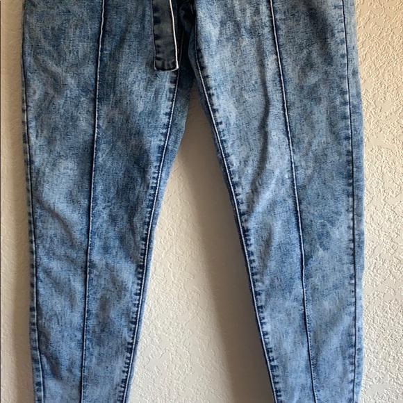 Pink Label Acid Wash Jeans Size 11 Junior - Picture 2 of 7